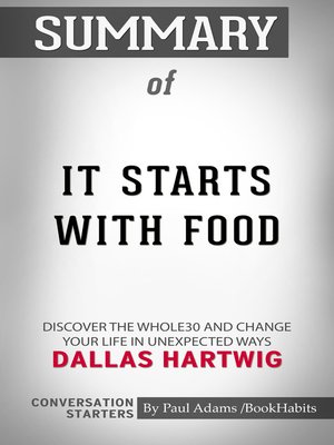 cover image of Summary of It Starts With Food